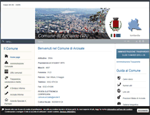 Tablet Screenshot of comunearcisate.va.it